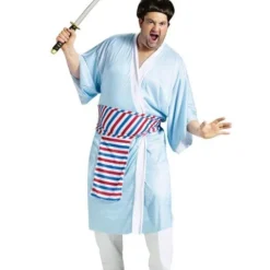 Mens Saturday Night Live Samurai Futaba Costume