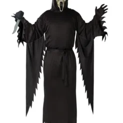 Zombie Ghost Face Mens Costume