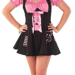 Pink Skull Pirate Costume