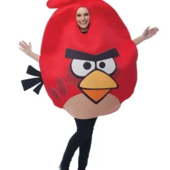 Unisex Adult Angry Birds Red Bird Costume
