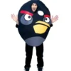 Unisex Adult Angry Birds Black Bird Costume