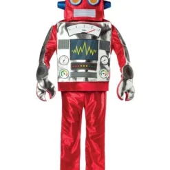 Deluxe Retro Robot Adult Costume