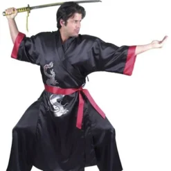Red Adult Samurai Costume
