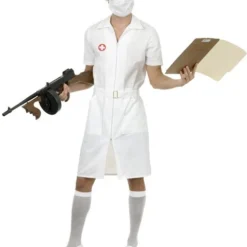 Mens Twisted Nurse Costume