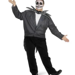 Adult Nightmare Before Christmas Jack Skellington Plus Costume
