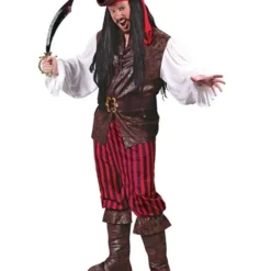 High Seas Buccaneer Costume For Adults