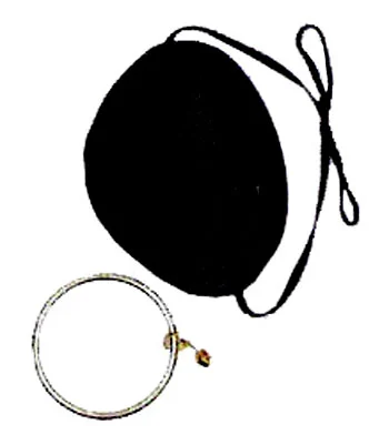 Pirate Eye Patch W/Earring