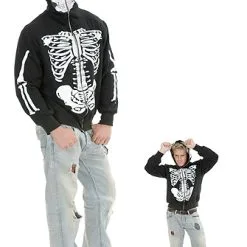 Skeleton Hoodie Sweatshirt