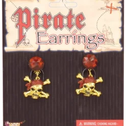 Glitter Pirate Earrings