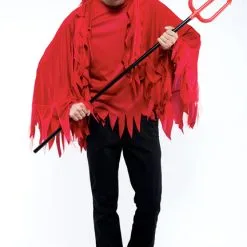 Unisex Red Devil Cape