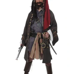 Teen Realistic Caribbean Pirate Costume